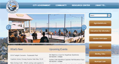 Desktop Screenshot of cityofcapitola.org