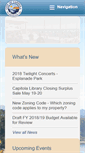 Mobile Screenshot of cityofcapitola.org